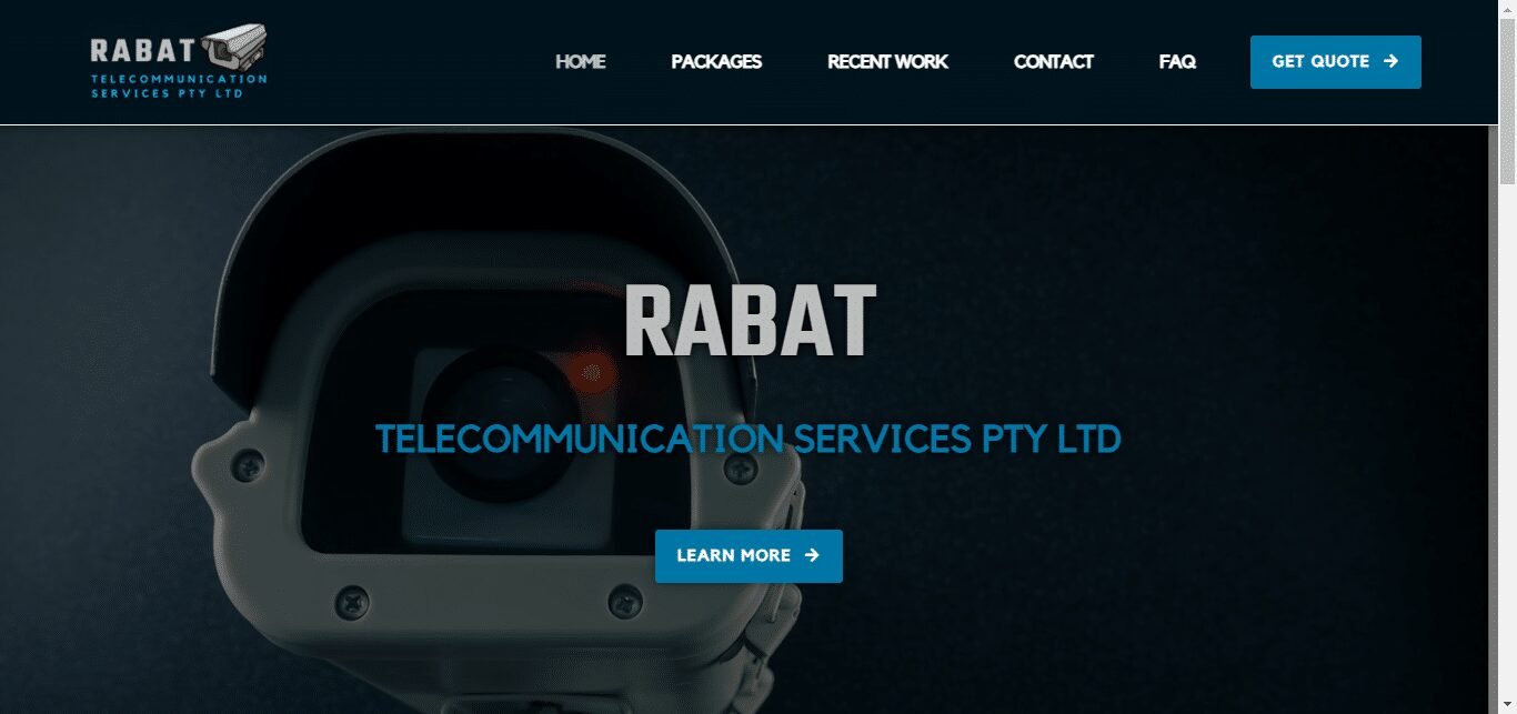 Telecommunications company specialising in CCTV based in Sydney, NSW, Australia