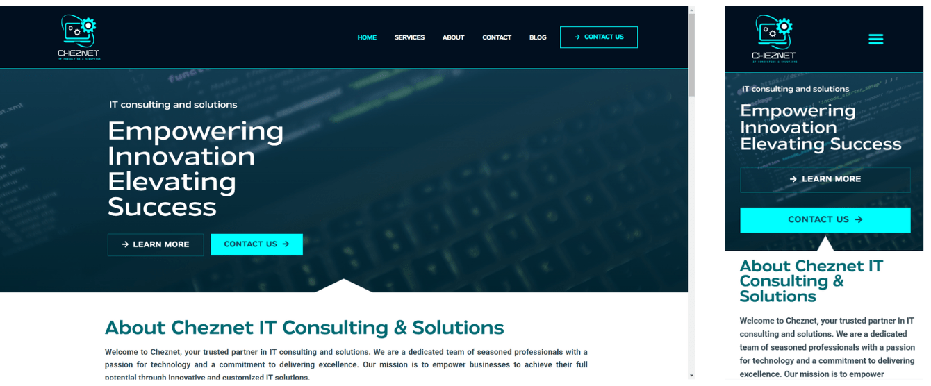 Cheznet IT Consulting & Solutions is an IT company based in Snellville, GA, USA
