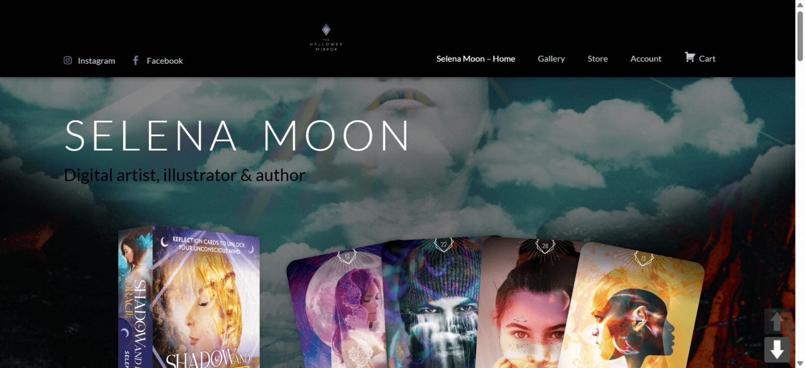 Australian Spiritual Art design eCommerce store