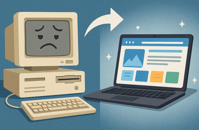 Is Your Website Stuck in the Past? Let Easy Flow Web Design Bring It Into the Future