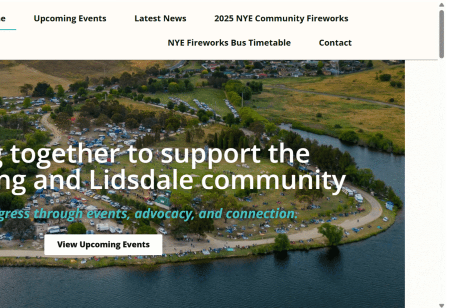 Wallerawang Lidsdale Progress Association website project